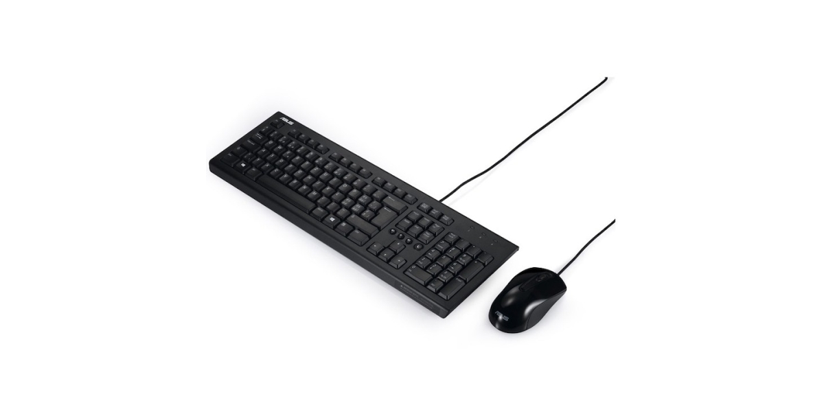 Kit Tastatura + Mouse Asus U2000, Negru 778221