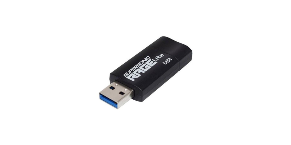 Memorie USB 3.2 Patriot Supersonic Rage Lite, 32 GB, negru 778222