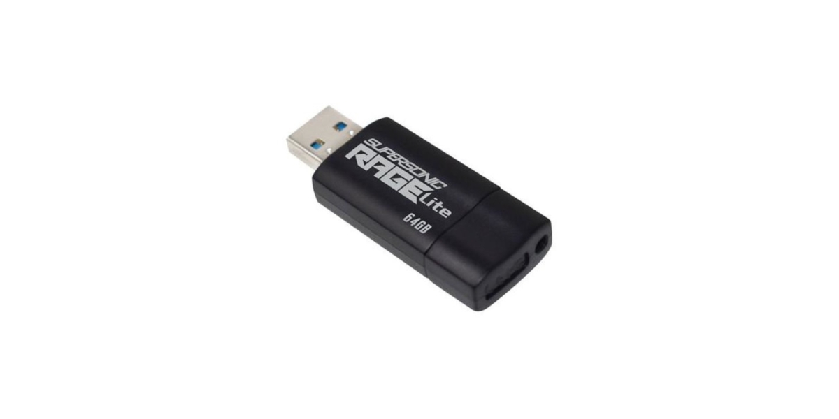 Memorie USB 3.2 Patriot Supersonic Rage Lite, 32 GB, negru 778223