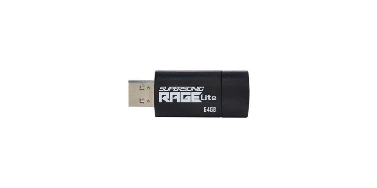 Memorie USB 3.2 Patriot Supersonic Rage Lite, 32 GB, negru 778224