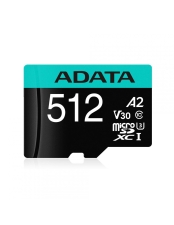 Card de memorie microsd adata 512gb, adaptor sd, class 10 319846