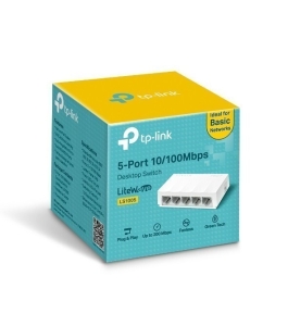 Switch tp-link ls1005, 5 port, 10/100 mbps Alb 198694