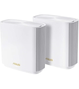 Router wireless asus gigabit mesh zenwifi, ax xt8, wifi 6, tri-band, 2 pack...