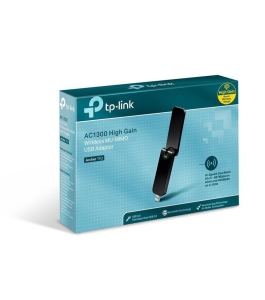 Adaptor wireless tp-link archer t4u, ac1300, wifi, dual-band Negru 213288