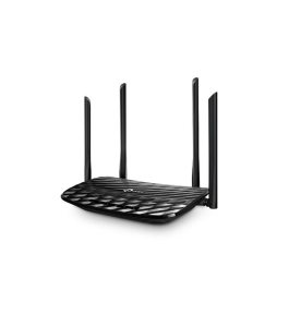 Router wireless tp-link archer c6, ac1200, wi-fi 5, dual-band, gigabit Negru...