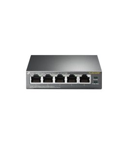 Switch poe tp-link tl-sg1005p, 5 porturi gigabit (4 poe) Negru 213351