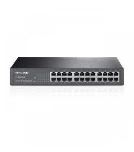 Switch tp-link tl-sf1024d, 24 port, 10/100mbps Metal Negru 213300