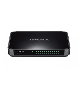 Switch tp-link tl-sf1024m, 24 port, 10/100mbps Plastic Negru 213330