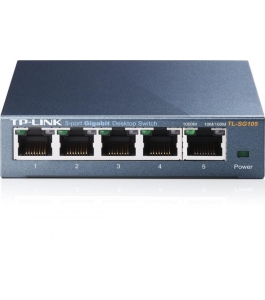 Switch tp-link tl-sg105, 5 port,10/100/1000 mbps Otel Negru 213312