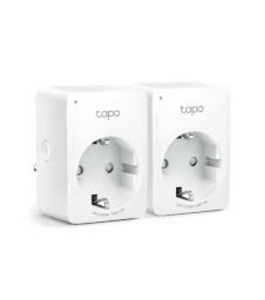 Tapo p100 (2-pack) tp-link - mini smart wi-fi socket Plastic Alb 213284