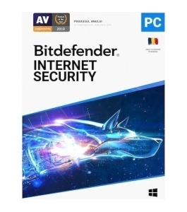 Licenta retail bitdefender internet security windows, 1 an, 1 dispozitiv...