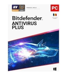 Licenta retail bitdefender antivirus plus windows, 1 an, 3 dispozitive...