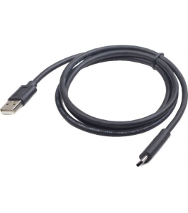 Cablu alimentare si date gembird usb 2.0 la usb type-c, 3m negru Plastic...