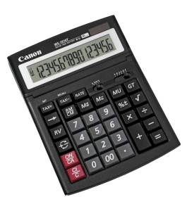 Calculator birou canon ws-1610t, 16 digiti, display lcd, alimentare solara si...