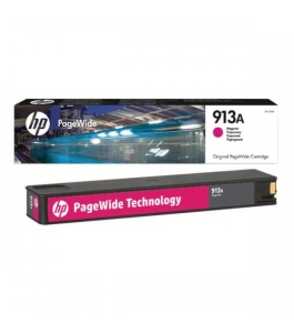 Cartus cerneala hp magenta pagewide nr.913a f6t78ae original hp pagewidepro...