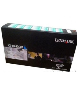 Toner lexmark x748h3cg, cyan, 10 k, x748de , x748de statoil ,x748de with...