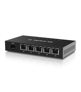 Ubiquiti edgerouter er-x-sfp, 5x gigabit lan, 1 x sfp, 5 x 24v passive poe...