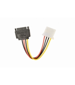 Cablu alimentare 15-pin sata (t) la 4-pin molex (m), 0.15m, gembird...