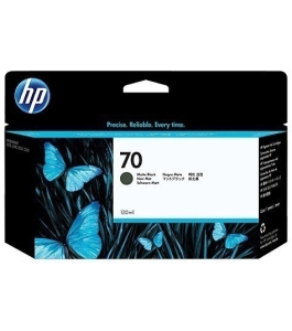 Cartus cerneala hp 70 designjet matte black c9448a, 130 ml, hp designjetsd...