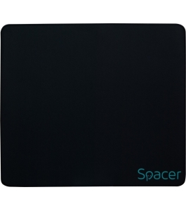 Mousepad spacer gaming sp-pad-game-l, negru Cauciuc,Textil Negru 313563