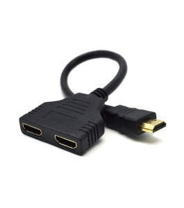 Splitter video gembird, conector 1: hdmi (t); conector 2: hdmi (m) x 2...