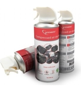 Spray curatare cu aer comprimat gembird 400 ml (ck-cad-fl400-01) 313567