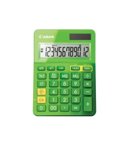 Calculator birou canon ls123kgr verde, 12 digiti, ribbon, display lcd,...