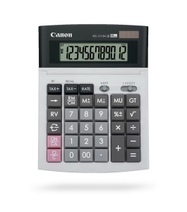 Calculator birou canon ws-1210thb, 12 digiti, display lcd, alimentare solara...