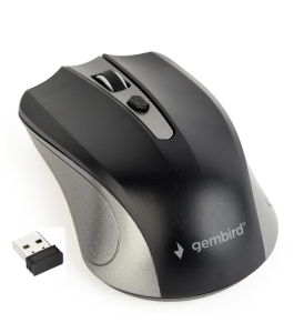 Mouse wireless gembird musw-4b-04-gb, 2.4ghz, optic, 1600 dpi, 4 butoane +...