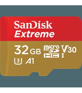 Card de memorie microsd sandisk extreme, 32gb, adaptor sd, class 10 315748