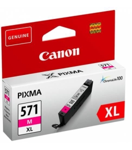 Cartus cerneala canon cli-571xl, magenta, capacitate 11ml, pentru canon pixma...