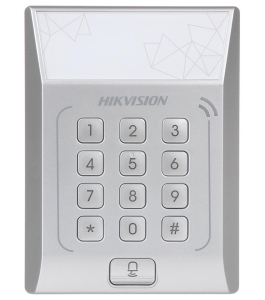 Cititor standalone hikvision ds-k1t801m cu tastatura si card de proximitate...