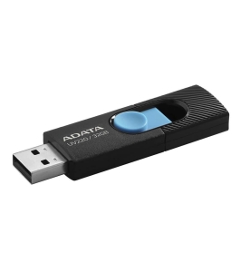 Memorie usb flash drive adata uv220 32gb, usb2.0, albastru/negru Plastic...