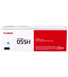 Toner canon crg055hc cyan, high yeld capacitate 5.9k pagini, pentru lbp66x,...