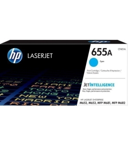 Toner original hp cyan, nr.655a, pentru color laserjet m652|m653|m681|m682,...