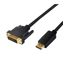 Adaptor displayport la dvi-d logilink 2m full hd (1920x1080) negru cv0131...