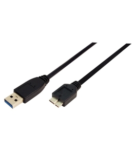 Cablu alimentare si date logilink, usb 3.0 la micro-usb 3.0, 1m, negru,...