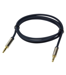 Cablu audio logilink stereo 3.5 mm jack t/t, 1.5 m, conectori auriti,...