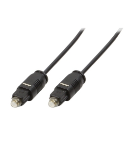 Cablu audio optic logilink toslink (t/t) 0.5m negru (ca1005) 316297