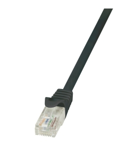 Cablu de retea utp logilink cp2073u cat6, cupru-aluminiu, 5 m, negru 316688