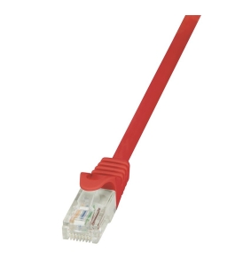 Cablu patch cord utp logilink cat6, 2m, roșu, awg24, cp2054u 316671