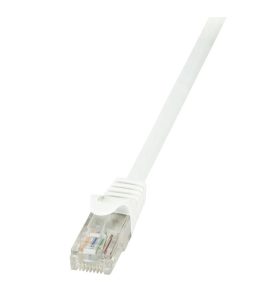 Cablu patch cord utp logilink cp2051u cat6, cupru-aluminiu, 2 m, alb 316667