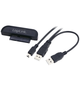 Cablu usb logilink adaptor au0011a, negru 316290