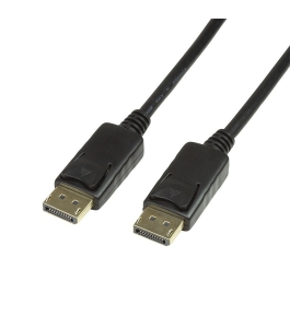 Cablu video logilink cv0077, displayport (t) la displayport (t), 10m, negru...