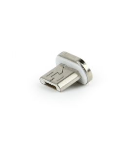 Cap magnetic pt. cablu gembird, usb 2.0, micro-usb (t), alb,...