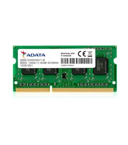 Memorie ram notebook adata 8gb ddr3l 1600mhz cl11 sodimm (adds1600w8g11-s)...