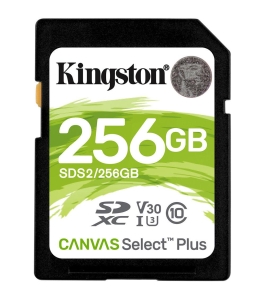 Card de memorie sd kingston canvas select plus, 256gb, class 10 317573