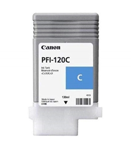 Cartus cerneala canon pfi-120c, cyan, capacitate 130ml, pentru canon tm...