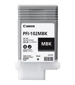 Cartus cerneala canon pfi-120mbk, matte black, capacitate 130ml, pentru canon...