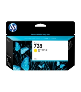 Cartus cerneala hp f9j65a, 130 ml, yellow designjet ink cartridge 317871